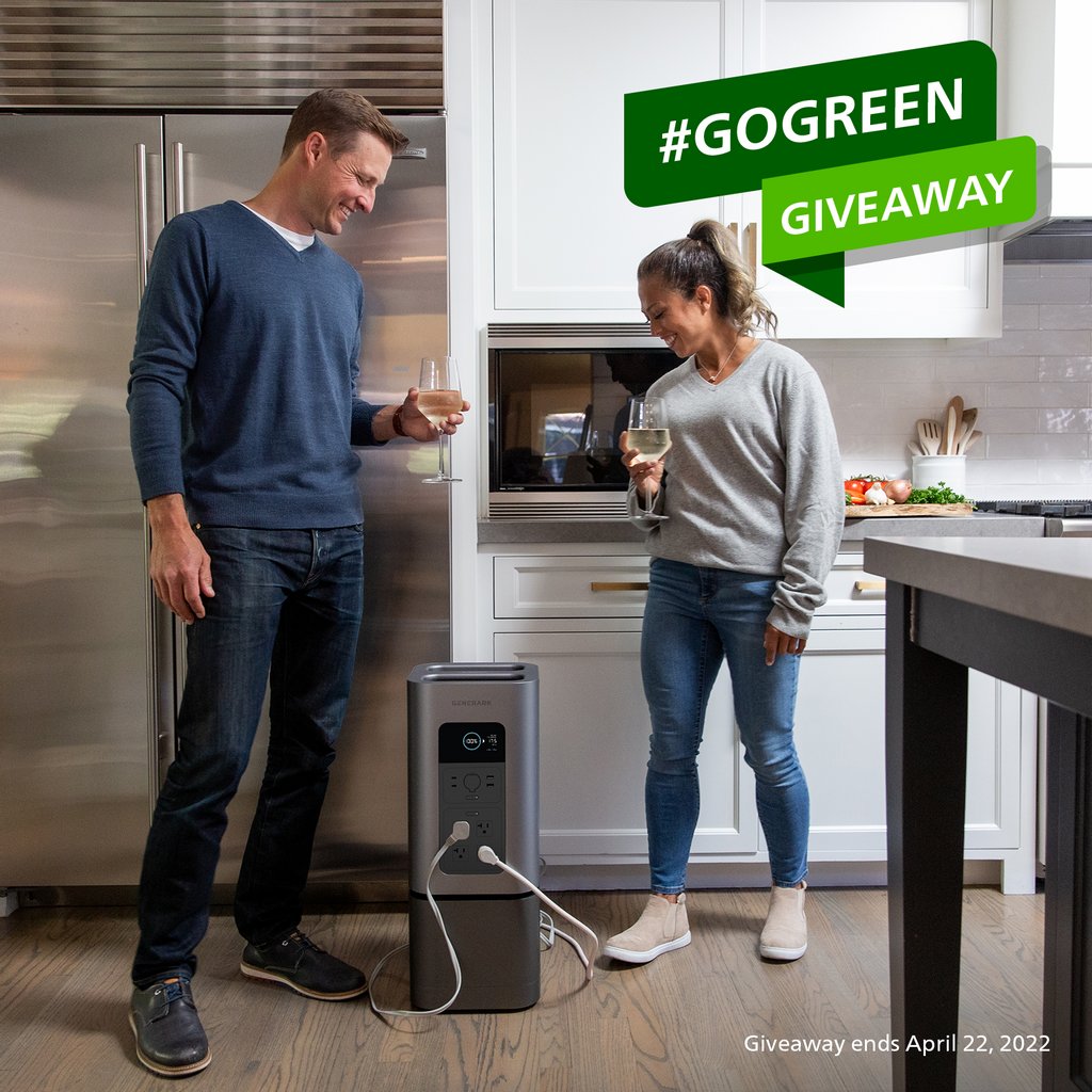 ⚡GIVEAWAY ALERT! ⚡There are 11 chances to win our #GoGreen Giveaway in honor of Earth Day! Click the link and enter today! generark.com/pages/gogreen-… 

#generark #generarkhome #aboutgenerark #r #solarpanel #solarenergy #renewableenergy  #giveaway #gogreengiveaway