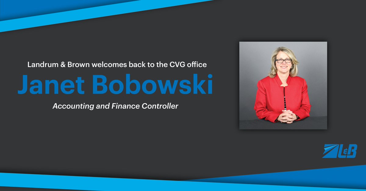 LandrumBrown's tweet photo. Landrum &amp; Brown welcomes Janet Bobowski back to the L&amp;B Team!  

Interested in working at L&amp;B? We are still hiring for multiple positions: https://t.co/JK0aHlxBaH

#AviationConsulting #Hiring https://t.co/uiKkJ2UnSB