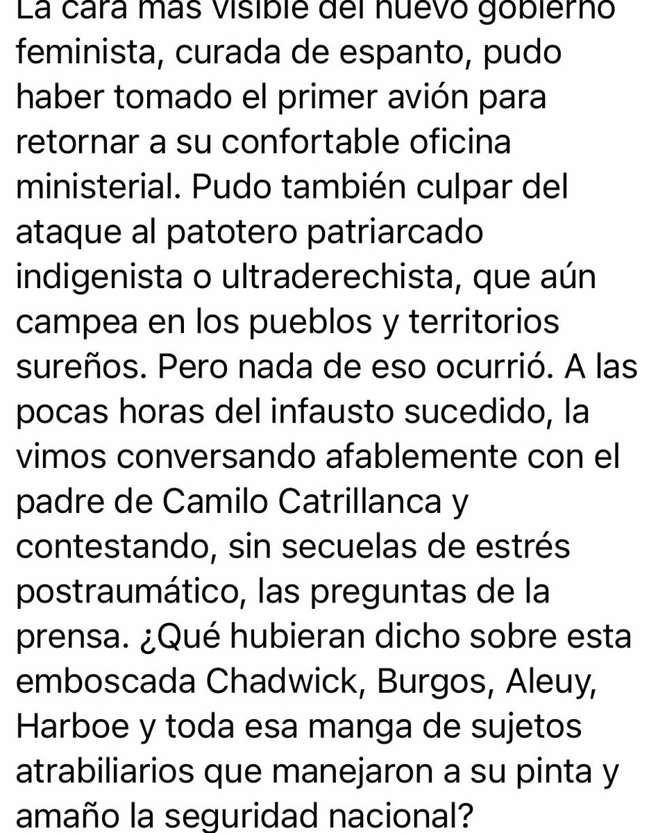 lauralbornoz's tweet photo. Los calzones de la Ministra Iskia Siches. Jaime Huenun. 😍 Genial!, búsquelo y léalo! @izkia https://t.co/1W5oCfypu0
