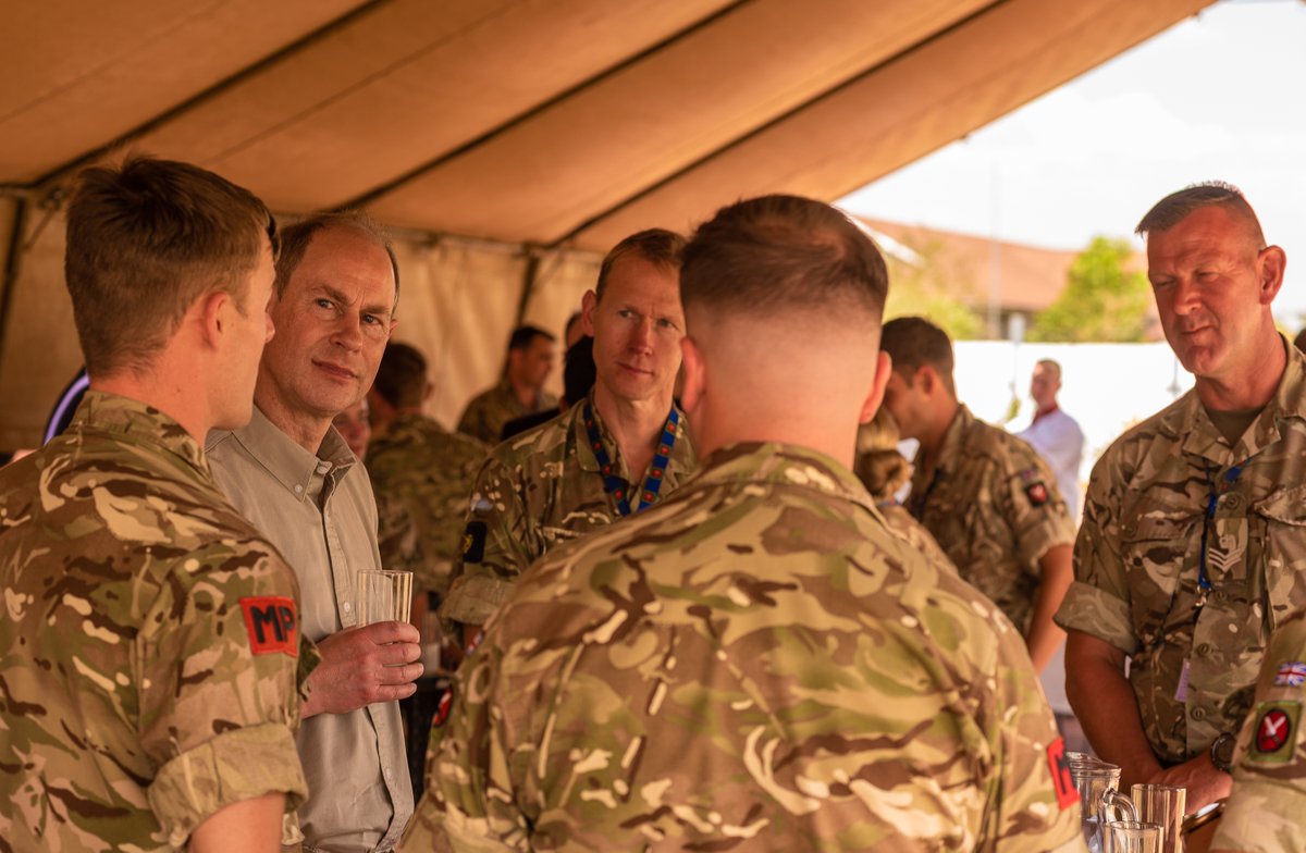 BATUKOfficial's tweet photo. His Royal Highness The Earl of Wessex visited Nyati Barracks today for a briefing on the work of BATUK and to meet British and Kenyan members of the BATUK team. #UKinKenya #RoyalFamily https://t.co/Q6y6VJrzzF