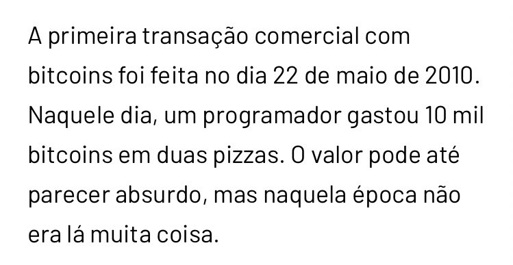 BorgesMatheus0's tweet photo. Um fato sobre o bitcoin #BitcoinButton #binance https://t.co/OnT2xZWscf