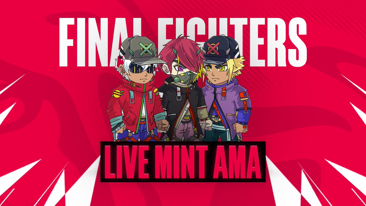 👉🏻 JOIN AMA IN FINAL FIGHTER DISCORD 👾

🎁 2 FINAL FIGHTERS NFT GIVEAWAY 🎁
- Short introduction of our project
- Overview on upcoming event
- Q&amp;A, 2 best questions get their NFTs

#NFT #Polygon #NFTCommunity 

👉🏻Join here: discord.gg/V58TCmS3FJ?eve…