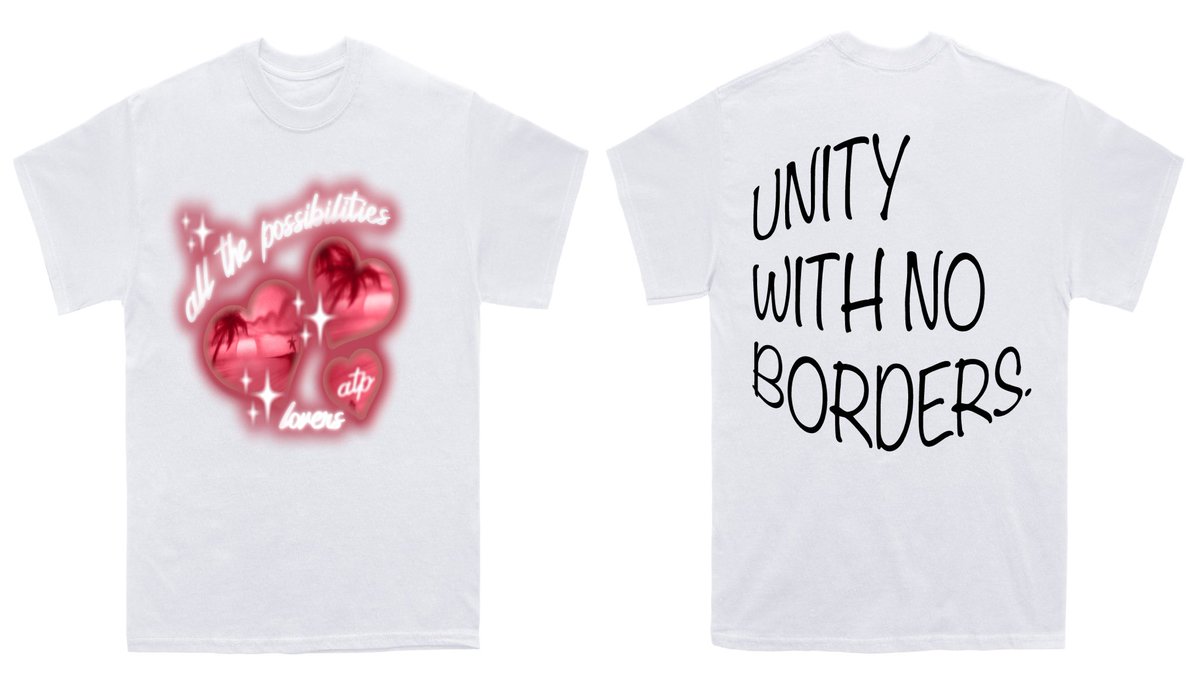 ATPCLB's tweet photo. Hey guys check out some sneak peaks from our No borders collection dropping this April.
Unity With No Borders 💪 
 
#noborders
#justlove
#atp
#alltheposibilities
#fashion
#losangeles
#nft https://t.co/LS4g1BXGGO