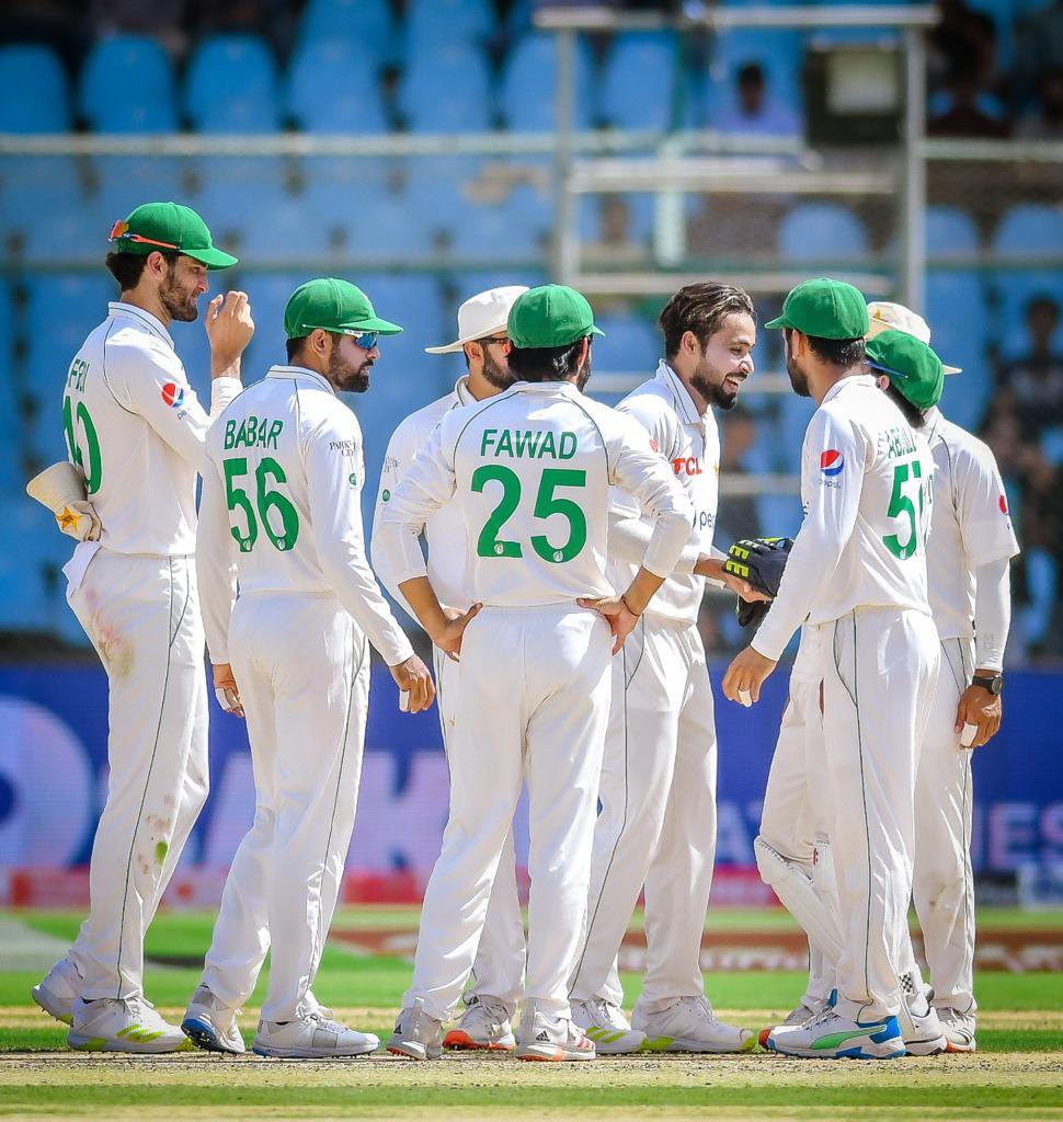I will remember this innings for many reasons. Special knock by @imabd28, @iMRizwanPak and my entire team showed massive character. Thank you Karachi, you were spectacular! 👏