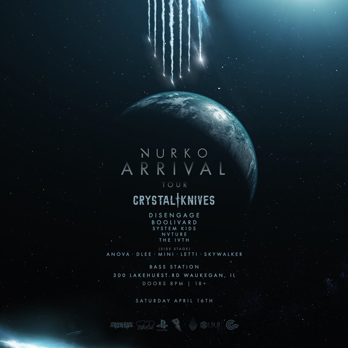 Nurko’s Arrival Tour @ Bass Station is only 1 month away! 💧
-
-
Secure your entry below 🎫
bit.ly/3ifi8oi
-
-
Can’t wait to make the world go sideways with you on this one💙