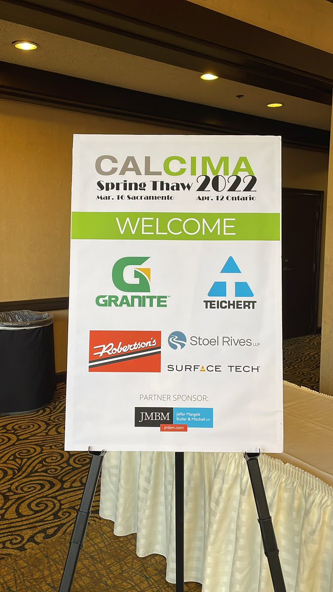 CalcimaRocks's tweet photo. Thank you to our Spring Thaw sponsors! @Granite @TeichertInc @SurfaceTech_LLC @stoelrives #robertsonsreadymix #jmbm https://t.co/220acDHN2m