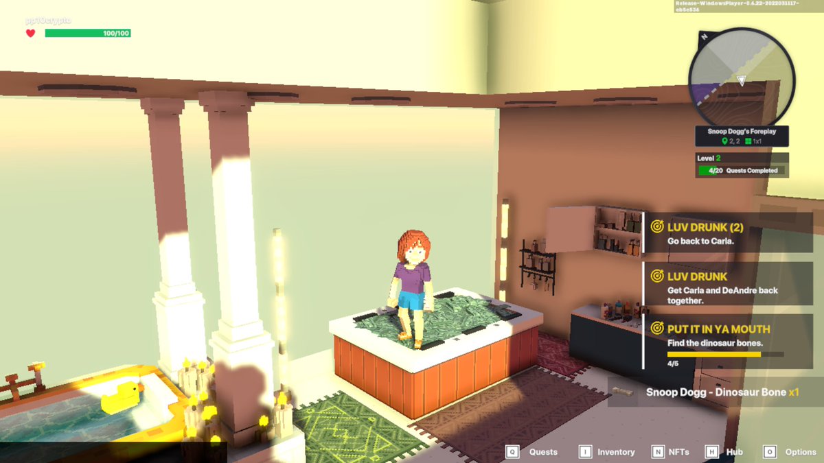 ppsibcrypto's tweet photo. @TheSandboxGame Money bath!!

I just participated in the daily #SandboxAlphaS2Contest for a chance to earn up to 1,000 $SAND! Starting March 16 - Take a money bath in Snoop Dogg Mansion. Check out my screenshot below!
👇 #SandboxAlphaS2 https://t.co/RhpqtnWHqJ