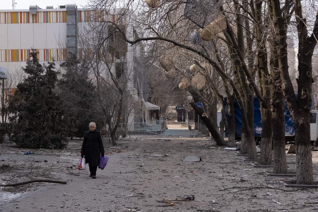 'Another horrible day for besieged Mariupol': <a href="/AP/">The Associated Press</a> photographer Mstyslav Chernov shared new photos from the city under constant Russian bombardment. Only one hospital works in the city, serving also as a maternity ward and as a morgue. Unbearable to see tiny dead bodies there 😭