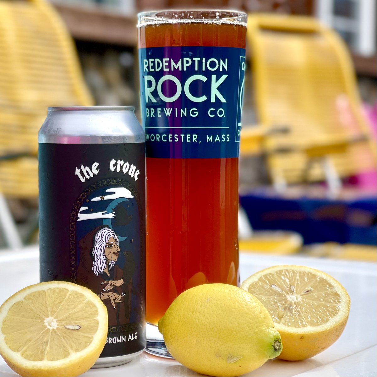 RR_BrewingCo's tweet photo. It's #ShandySeason and we have a delicious new one for you!
Say hello to HELL CAT! Combining fresh-squeezed lemonade and The Crone sour brown ale, it's super refreshing and gives us real Arnold Palmer vibes.πΊπποΈββοΈ
Come enjoy one in the taproom today! https://t.co/fI7s2hZvWQ