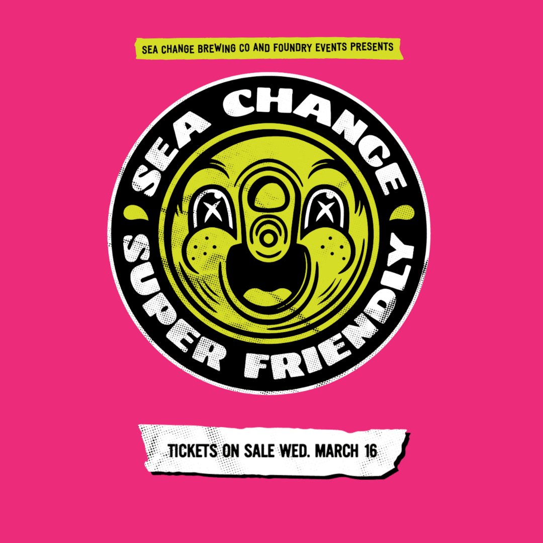 Tickets for Super Friendly Fest are NOW ON SALE! 
Get em' while they're hot, you don't wanna miss this one.

ticketweb.ca/search?q=sffuh 

#SuperFriendly #AreYouSuperFriendly #newground #seachangebrewery #FoundryEvents