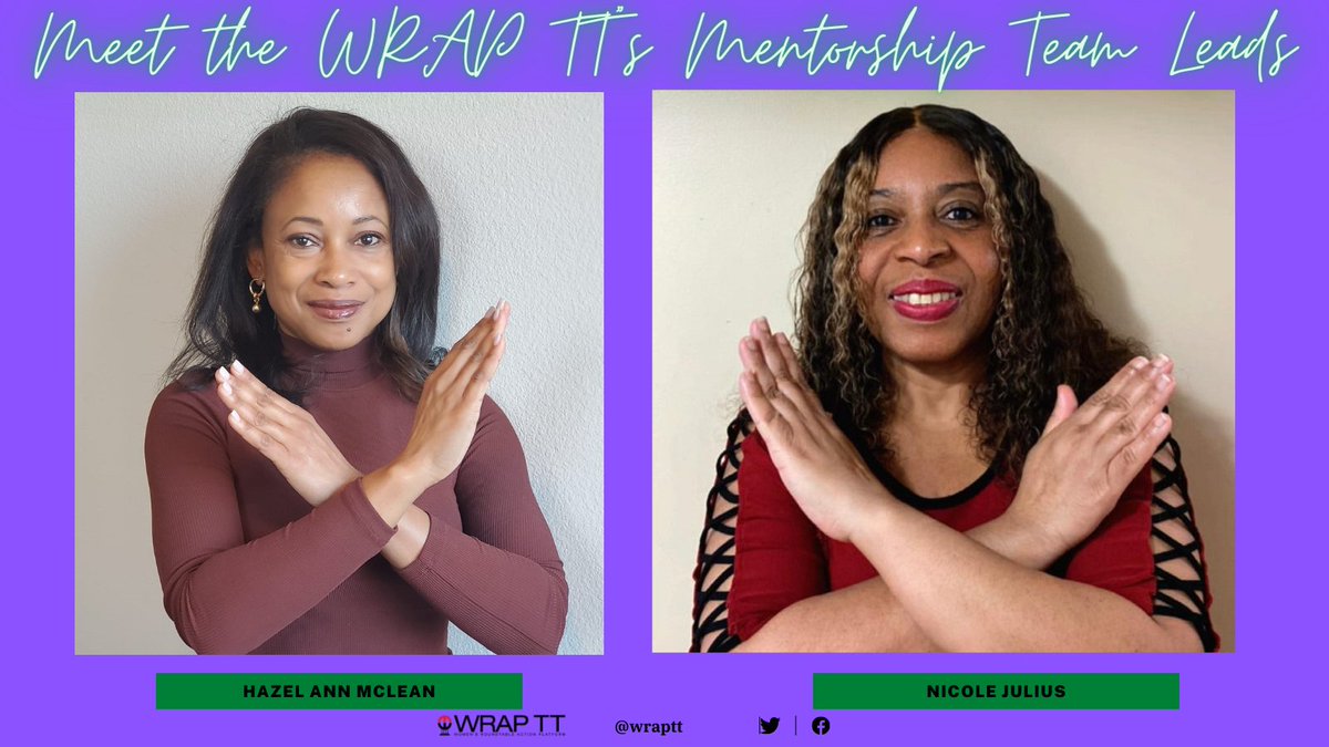 wraptt's tweet photo. WRAP TT's action platform is called ISMENA which is Inclusive Spaces for Mentorship, Education, Networking and Access.

Today, we highlight the team leads for the MENTORSHIP pillar as we continue to #BreakTheBias. 

#WRAPTT #WomensHistoryMonth #BreakTheBias https://t.co/XYClxMUhyJ