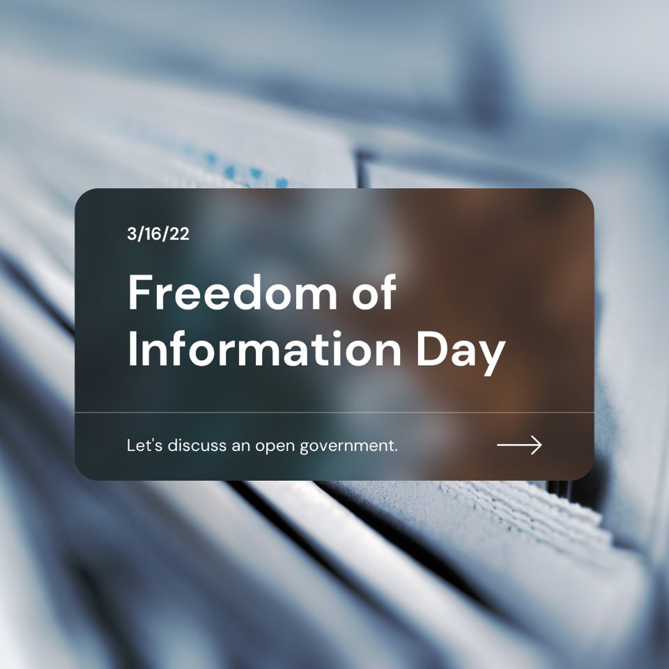 Freedom of Information Day offers an opportunity to reflect on the Freedom of Information Act (FOIA) and what it means for citizens of the United States.  It’s more important than you may think! 
foia.gov/faq.html