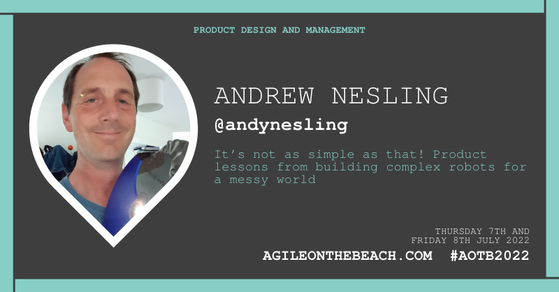 Agileonthebeach's tweet photo. Our next speaker for #Product #Design track at #AOTB2022 is @andynesling!

Andy is an #Agile coach and Product Manager for @Dyson Global Robotic Vacuums and Intelligent Machines. 

Find out more information here https://t.co/ZbrD67gd1i https://t.co/CZmBxkV76P