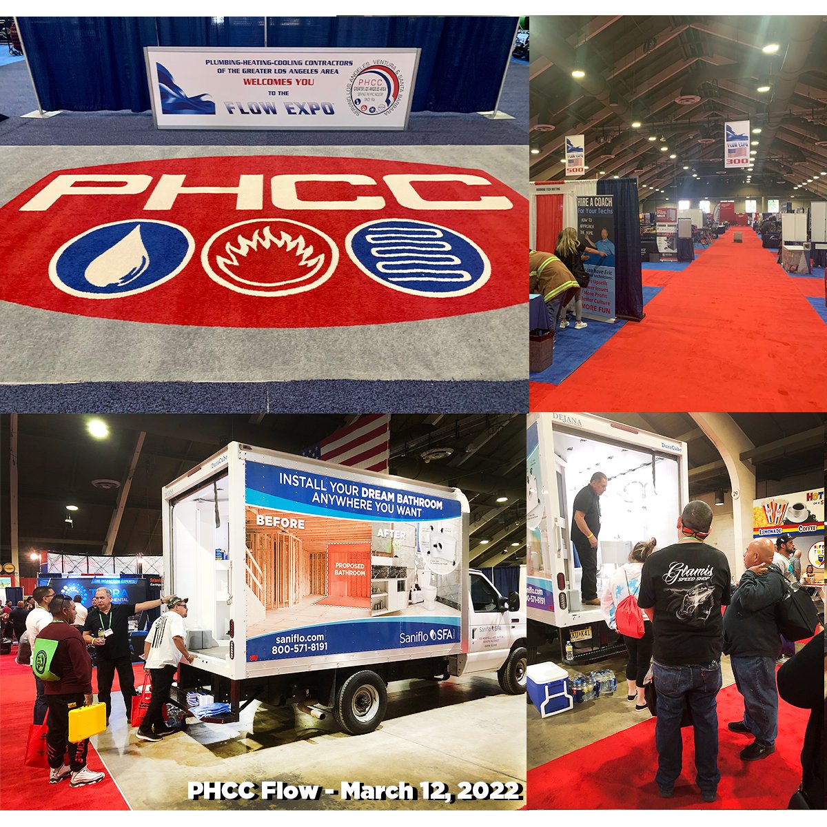 SanifloUSA's tweet photo. We are so glad to have been able to join you all at the #PHCCFlow expo this past Sat! It was buzzing with industry professionals, new innovations, ideas, and capabilities. Glad we could be a part of it & show you the latest & greatest we have to offer! #saniflovan #phccflow2022 https://t.co/xXFDVYsKyY