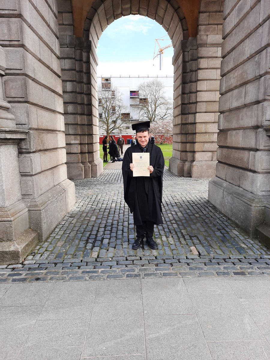 IDTCD's tweet photo. The most perfect #graduation day in @tcddublin today. We were so thrilled to get to celebrate with our amazing new graduates and their families in the beautiful sunshine! We are so proud of these young people for their incredible achievements @SchoolofEdTCD @tcdalumni #inclusion https://t.co/h5KXQCnn8H