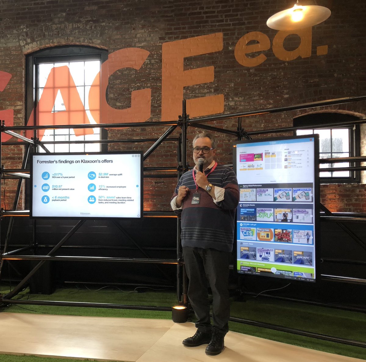 A great visit to <a href="/Klaxoon/">Klaxoon, a Wrike company</a> new offices, right in the center of the Cambridge / MIT innovation district. 

Klaxoon is an incredibly successful #FrenchTech company with breakthrough platforms and tools for #hybridworking 

#Next40 🦄