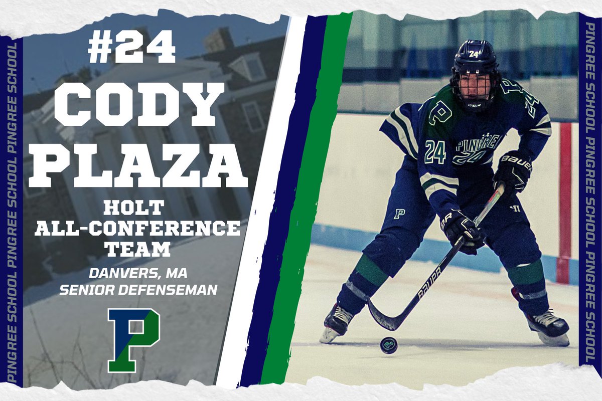 Congratulations to Cody Plaza on being named to the Holt All-Conference team!! Cody received the most votes as the top Defensemen in the Conference. <a href="/pingreesports/">Pingree School Athletics</a> <a href="/Pingreeschool/">Pingree School</a> <a href="/NZPrepHockey/">NZPrepHockey</a> <a href="/NEFallPrep/">NEFPHL</a> <a href="/PhilStacey_SN/">Phil Stacey</a> <a href="/PrephockeyR/">PHR New England 25-26</a> <a href="/USHRhockey/">USHR</a> <a href="/HNIBonline/">Hockey Night</a>
neutralzone.net/prep-mens/2022…