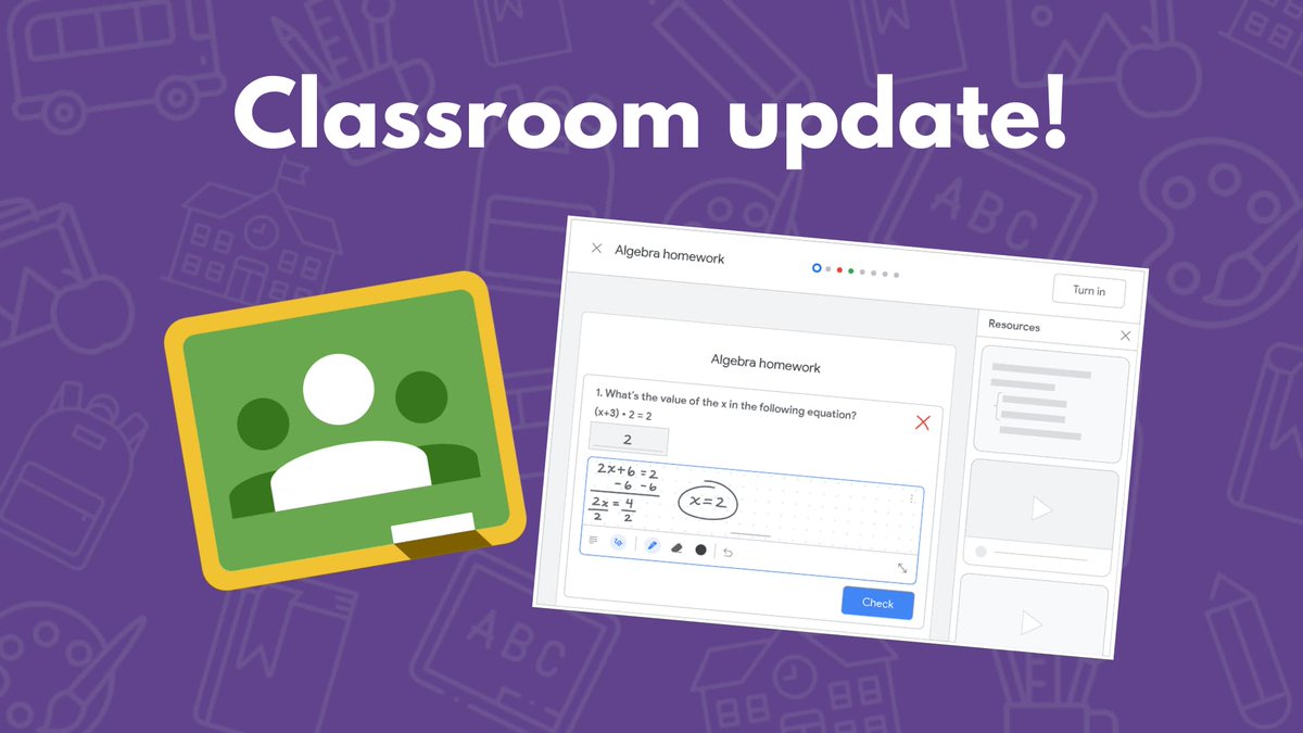 Google has launched Practice Sets for Google Classroom, bringing some "Google Magic" to teacher/student interactions.  chromeunboxed.com/google-classro…