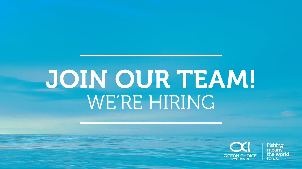 OceanChoice's tweet photo. We're hiring a Director of Human Resources to join our team of 1,700 employees! To learn more about this exciting position and to apply, visit: https://t.co/QEDKA4316r. https://t.co/Qf6LgGdAzK