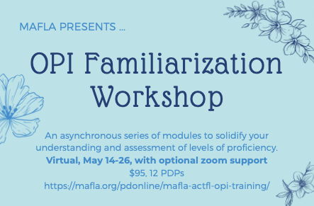 We are adding interested members to our wait list to see if we can run another strand since our workshop filled up almost immediately! Don't let FOMO turn into "Oh no!" 

Click on the link to register and then join waitlist! 

mafla.org/pdonline/mafla…