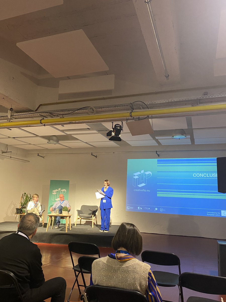 cccvrcak's tweet photo. Today at the #CreativeFLIP conference fruitful discussions were held on how to improve the resilience of the cultural & creative sectors. #CCS #CreativesUnite @CreativeFLIP_EU @europe_creative https://t.co/gBeH2mruIa