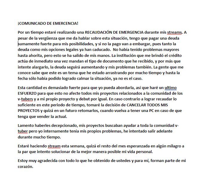 Moonwardd's tweet photo. Les pido difusion chicos, la meta de bits no parece llenarse, si puedes apoyarme con 1 re-twit, bits corazonsito o subs porfavor hazlo, de esto denpede mi futuro en twitch y como v-tuber :( tengo 14 dias para llenar esta barrita, no podre sola :(
#VtuberES #Vtuber #VtuberPromo https://t.co/KW3o5HANbv
