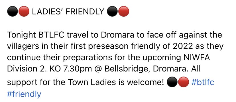 BanbridgeTownLadies tweet media