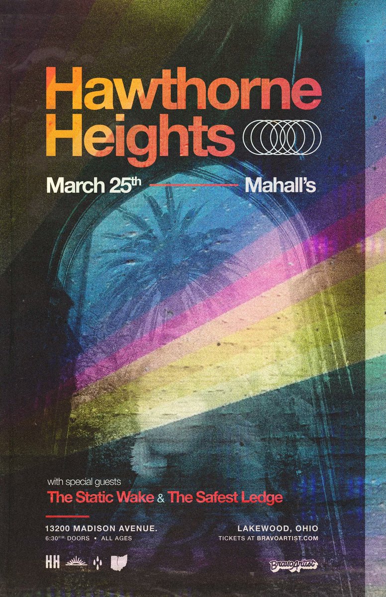 emonightCLE's tweet photo. ⭐️ TICKET GIVEAWAY ALERT ⭐️
Did you miss out on tickets for the SOLD OUT @HawthorneHgts show at @mahalls20lanes next week? Never fear, we have a couple extra laying around. RT this tweet for a chance to win a pair! https://t.co/Wfi46GVHzs