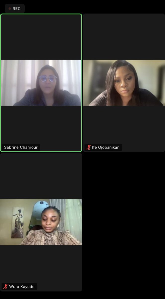 Our guests <a href="/SabrineChahrour/">Sabrine_Chahrour</a> <a href="/1fedolap0/">.supersnack</a> are currently introducing themselves and their journey to the VC industry.