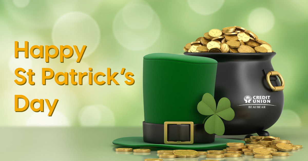 BeaubearCU's tweet photo. It is said that good luck is the result of good planning. Instead of waiting for luck, visit Beaubear Credit Union and we can make a financial plan for you. 🍀 https://t.co/D5hrbECyyC