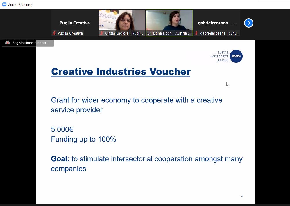 The cycle of workshops aimed at increasing the #capacitybuilding of all the actors involved in the ChIMERA PLUS project ended yesterday.
Thanks to Ms. Alessandra Proto, Mr. Gabriele Rosana, Ms Christina Koch to join us!

#staytuned #CCI #creativevouchers #opportunities