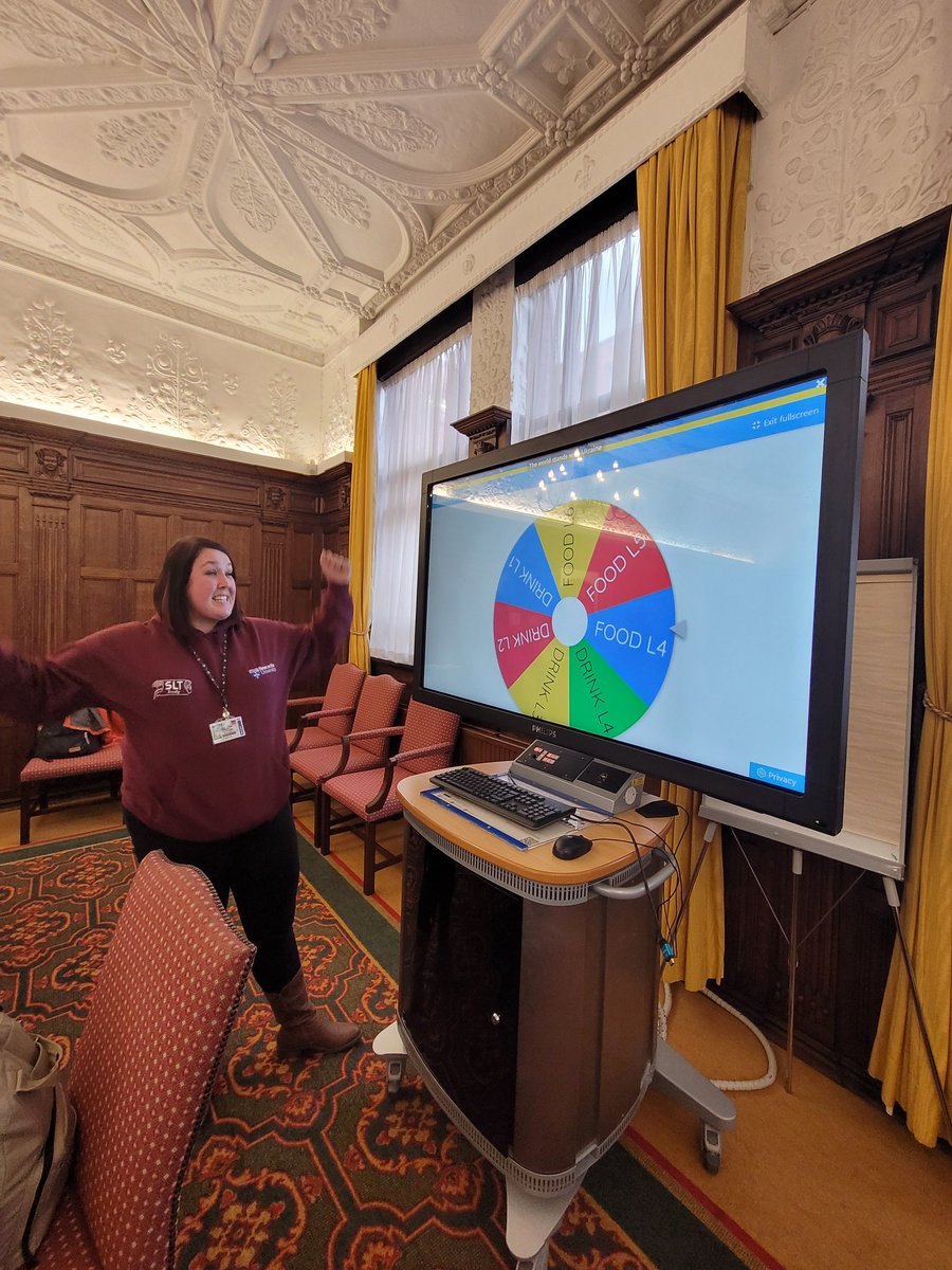 GivingVoiceNCL's tweet photo. Some shots from our swallowing  awareness day event today. We had texture trials of food and drinks at different IDDSI levels and pin the larynx! @SLTSocietyNCL #SwallowAware2022 https://t.co/pkneFan5n0