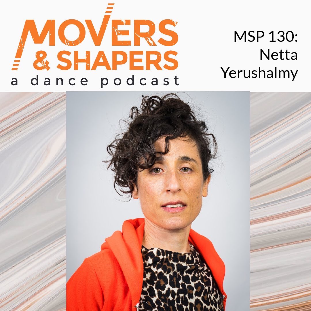 New dance podcast out with dancer and choreographer Netta Yerushalmy! Download anywhere you get your podcasts. #themovingarchitects <a href="/peakperfs/">PEAK Performances</a>