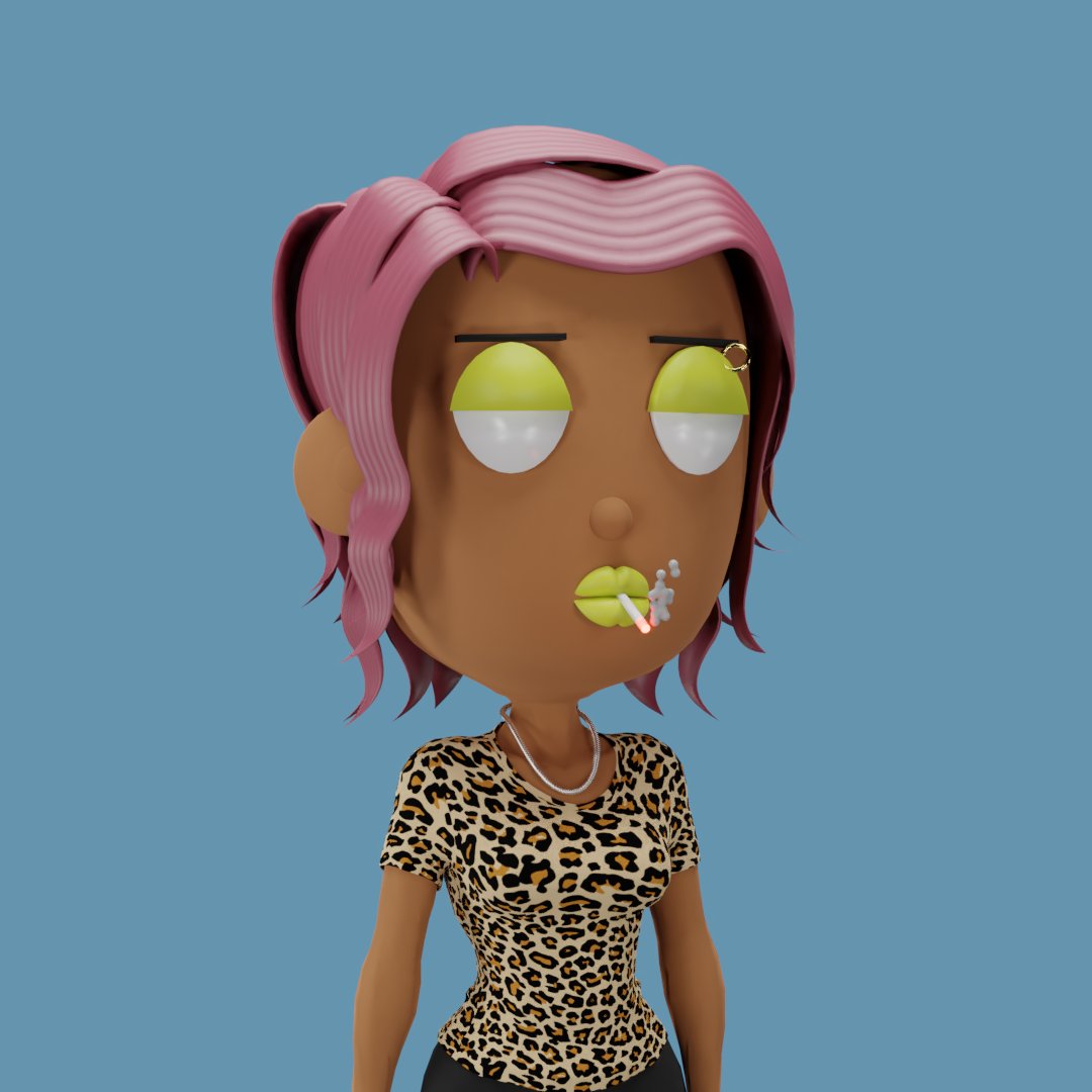 BlueberryStoke's tweet photo. huge shoutout to @HomieGsNFT for airdropping this unreal cheetah home girl. All I had to do was mint two more (was going to anyway..) @EthereumHomies. No limits for this project 🚀🌕 - bring on that drip store!! #NFT #EthereumNFTs #Airdrops #HOMIE #NFTFAM https://t.co/pTpVOPvb2G