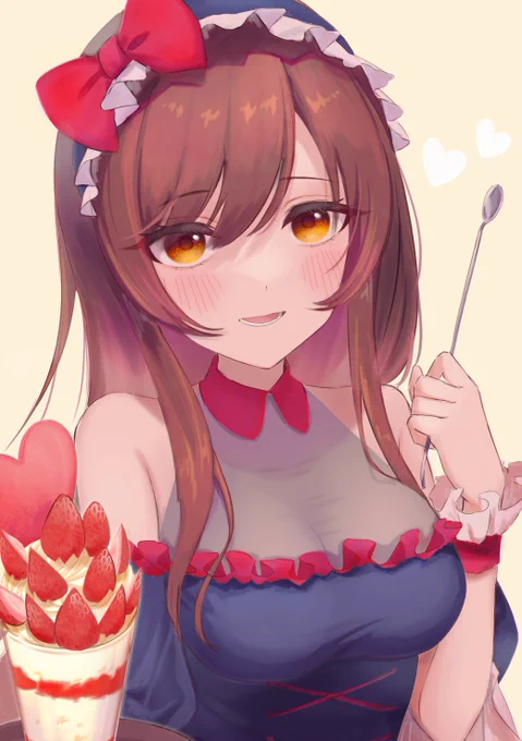 シャニマスイラスト100日投稿
(64日目)

一緒に食べよー☆

#アイドルマスターシャイニーカラーズ #シャニマス #大崎甘奈 