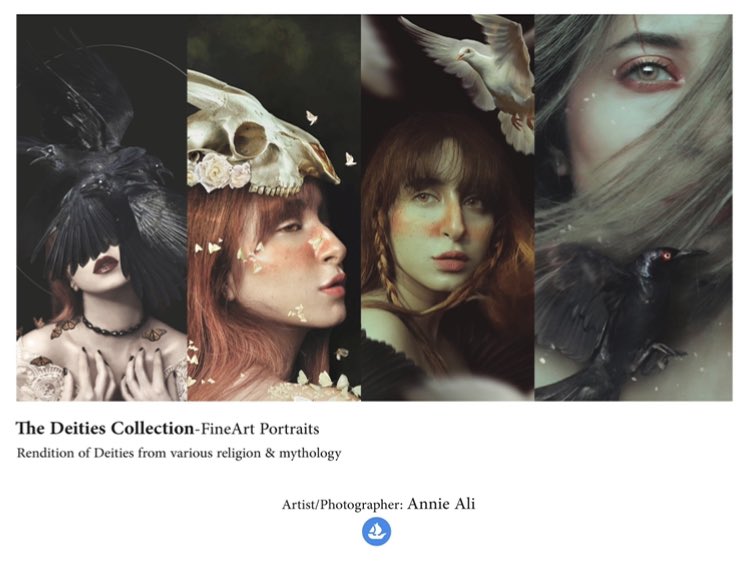 The Deities Collection - <a href="/opensea/">OpenSea</a> 

I’ve always been so fascinated by history &amp; mythology. This collection includes my rendition of goddesses i admire…including cunning Lilith from Judaic mythology as first wife of Adam 🖤

opensea.io/collection/the…

#NFTCommunity #NFT #opensea
