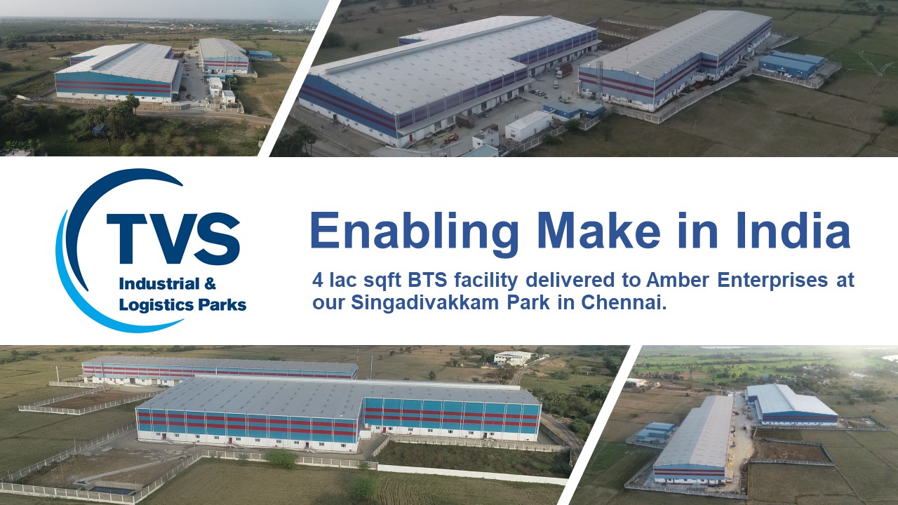 TVS Industrial & Logistics Parks on Twitter "TVS ILP is proud to