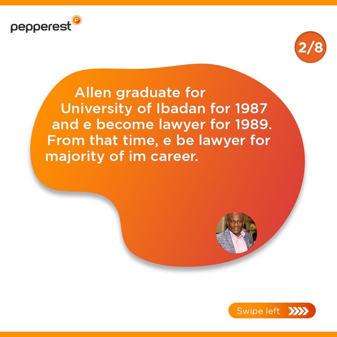 usepeppa's tweet photo. One of the airlines wey dey popular pass for this country pass na Air Peace. Today, we dey look the life of the airline founder, Allen Onyeama and the lessons wey we fit learn from am.
#pepperest #airpeace https://t.co/vXTTz3v7Dn