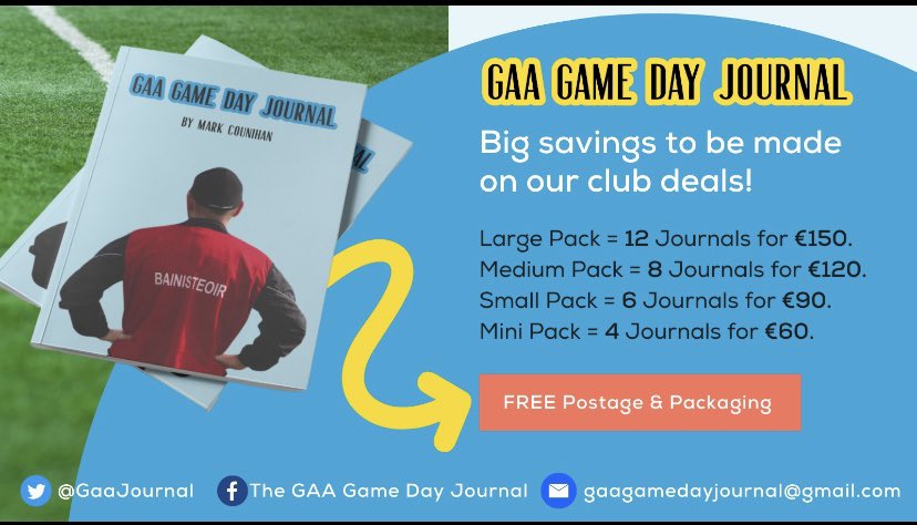 GAA Game Day Journal tweet media