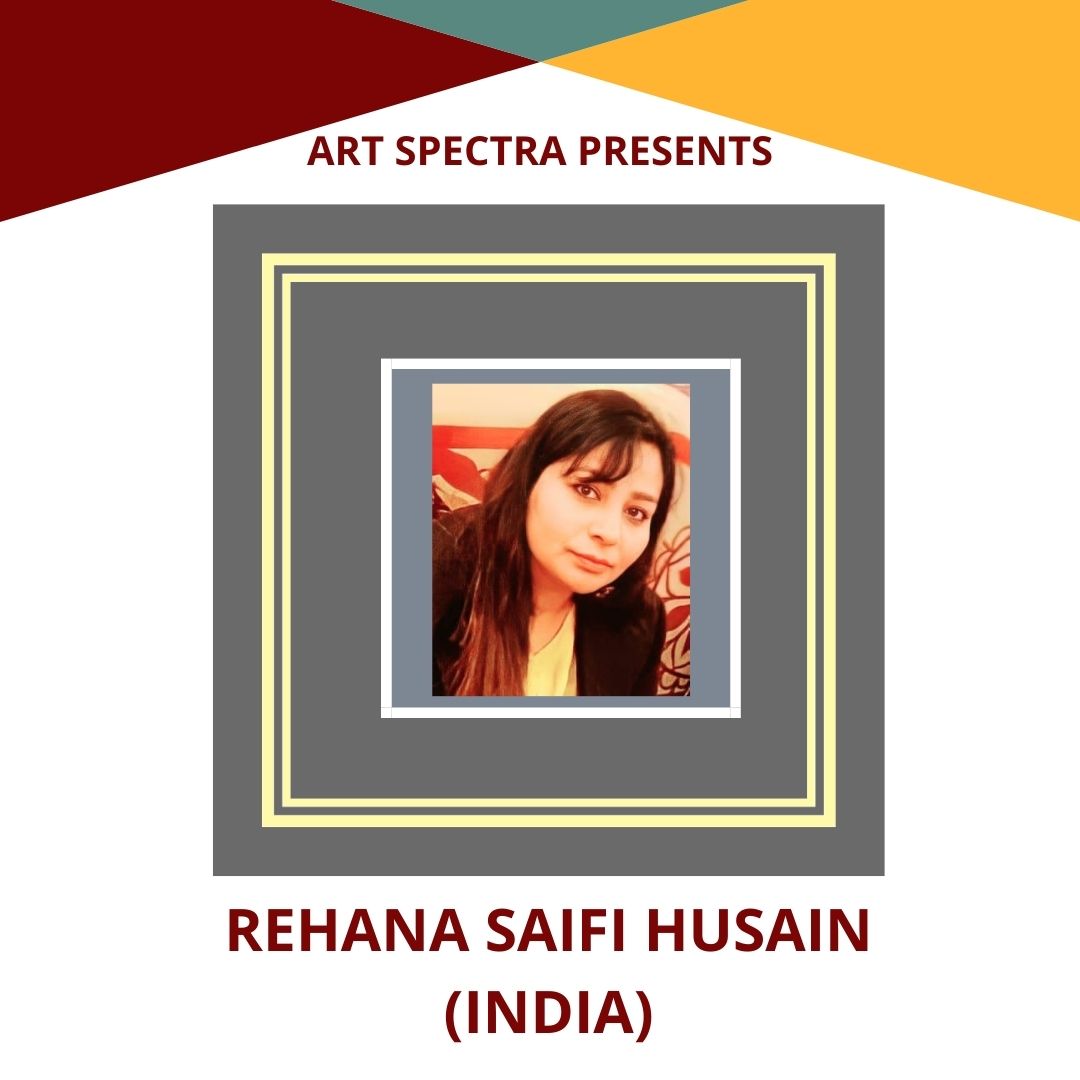 artspectra20's tweet photo. ART SPECTRA PRESENTS..
AN  INTERNATIONAL ONLINE GROUP ART EXHIBITION
OPENING : 13th March ON VIEW TILL 14th  April 2022
ARTIST:   Rehana Saifi Husain (INDIA)
#artexhibition #artexhibition #artlovers #artworld
#artsy #artdisplay #onlinexhibition #artistpoint #artfollowers
#paint https://t.co/kdrAYDtsHD