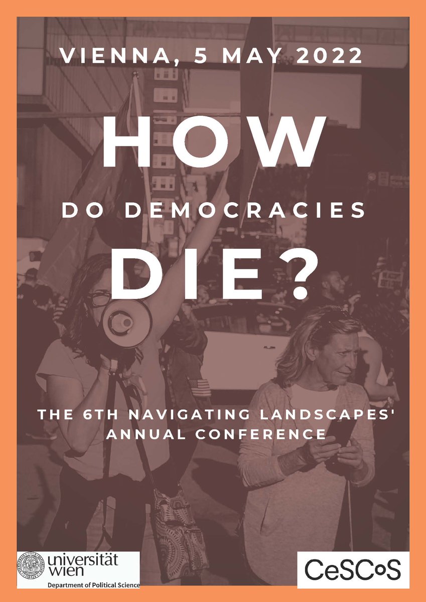 crb_uu's tweet photo. How do democracies die? Find out at the 6th Navigating Knowledge Landscapes Annual Conference 5-6 May! #KnowledgeLandscapes @AnnaSvalastog &amp; Ulf Carmesund will both be there! Will you?

https://t.co/BNkb3rSl74 https://t.co/AyK4Luxtzg