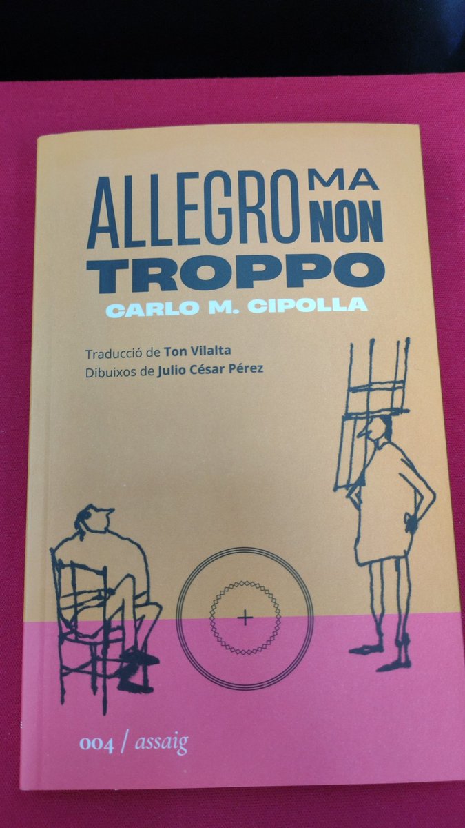 llibreriaadsera's tweet photo. Ja era hora! Publicat en català l'Allegro ma non troppo !!
El rellegirem segur.
@SegonaPeriferia
#BonesIdees
#assaig
#santjordi
#tarragona #valls
#llibreries
#humor https://t.co/RWUN4Vj2Lh