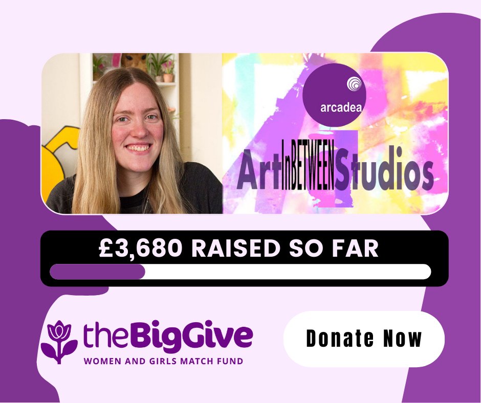 ArcadeaArts's tweet image. Thank you to our amazing donors. As well as helping #Autistic graduates, the studios will also create paid opportunities for artists to work with them. Please add your support &amp;amp; donate here donate.thebiggive.org.uk/campaign/a0569… remember all donations are DOUBLED until noon on 22.03.22 @BigGive