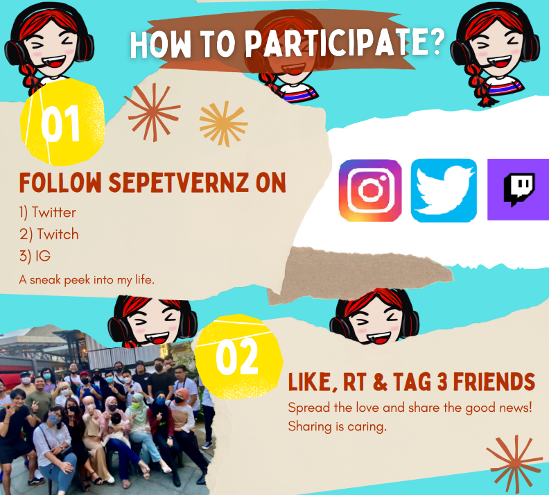 SepetVernz's tweet photo. GA 🎉 GA🎉
The moment you've been waiting for! 
Follow these 3 easy steps to participate!
Check out my linktree at my Twitter profile for my social media acc. GOOD LUCK PEEPS!!! 🥳
*Applicable for Collab NFT holders as well
#VernzDAO1KGA https://t.co/AkdY4mM29m