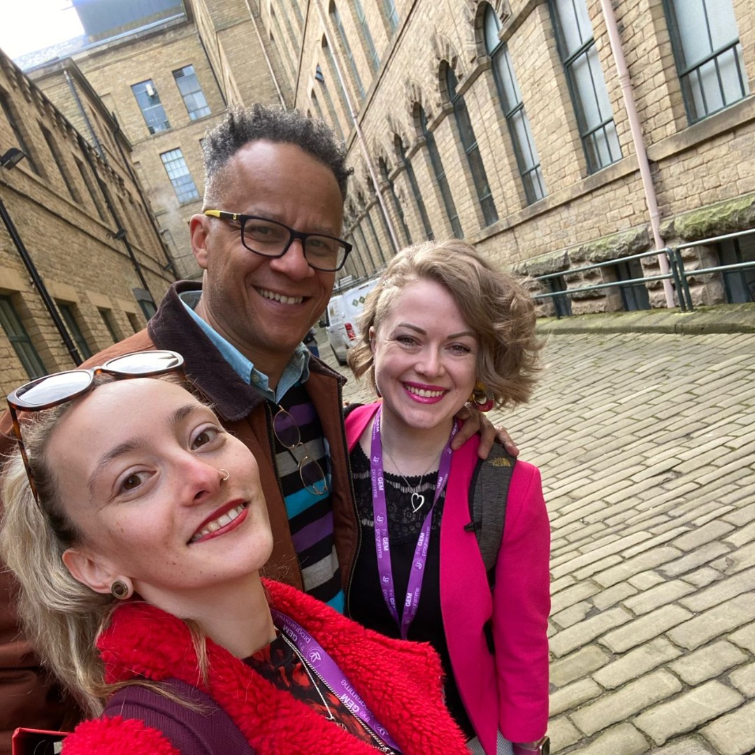 AmpliusLiving's tweet photo. This week, @GrandUnionHG's @annie_slinn, Marcus and @chloe_jt_ joined housing professionals from across the UK & Ireland at the impressive @SaltsMill, Bradford.
They're enrolled on the @GEM_Housing Programme, for talented individuals wanting to shape the future of housing. (1/2) https://t.co/gJt2eYgUnr