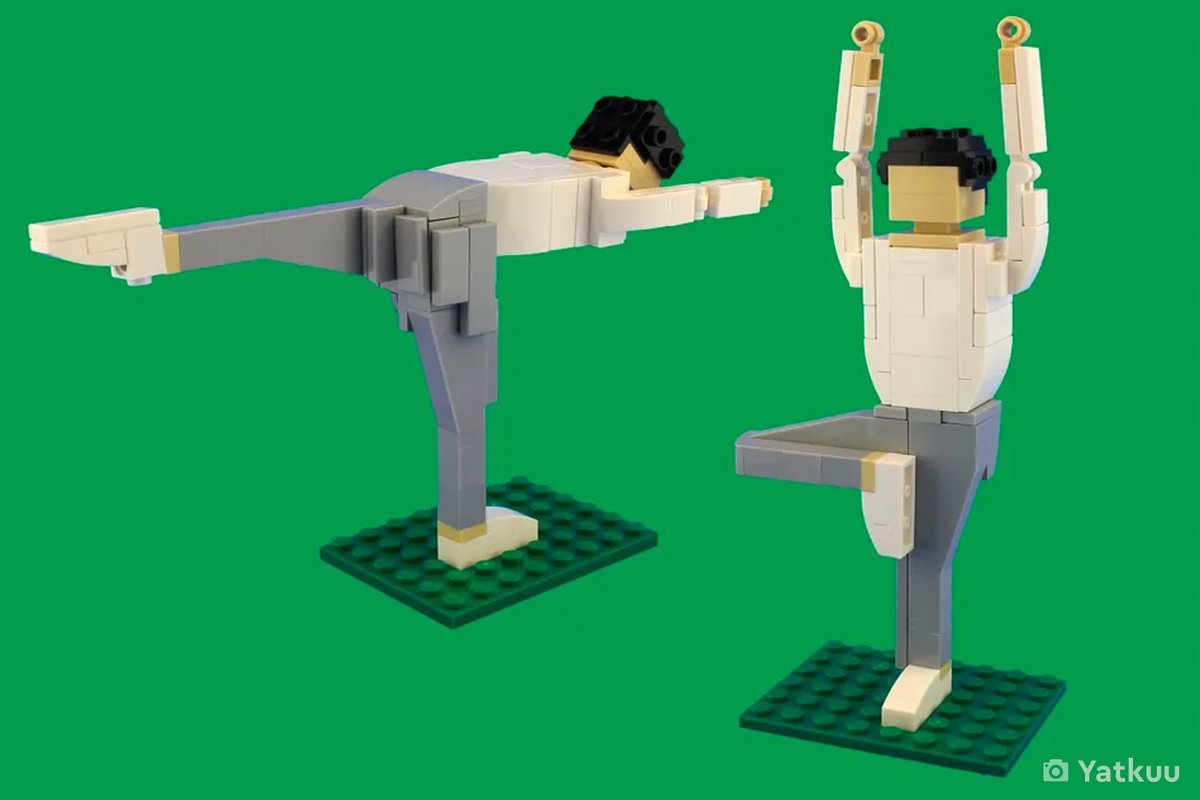 LEGO_Group's tweet photo. Time for a midweek stretch. 🙆‍♂️  #WellnessMotivation 📸: Yatkuu https://t.co/ESMn8hF3jz