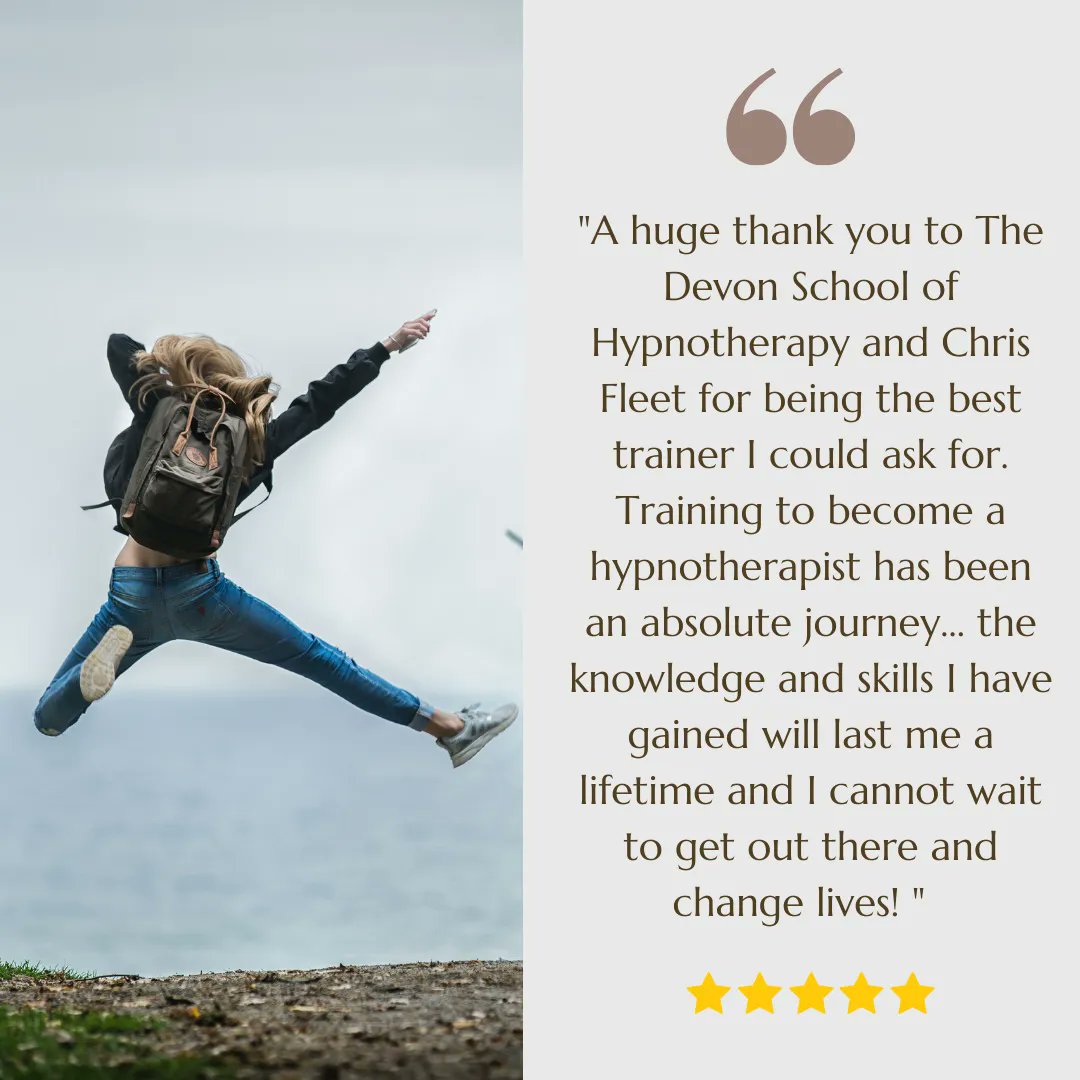 Teaching what you love is why the Devon School of #Hypnotherapy is consistently ensuring the highest standard of training and interaction   :)

Not only do we teach the art of #hypnotherapy and #hypnosis , we also teach how to run a successful #business once you have qualified!