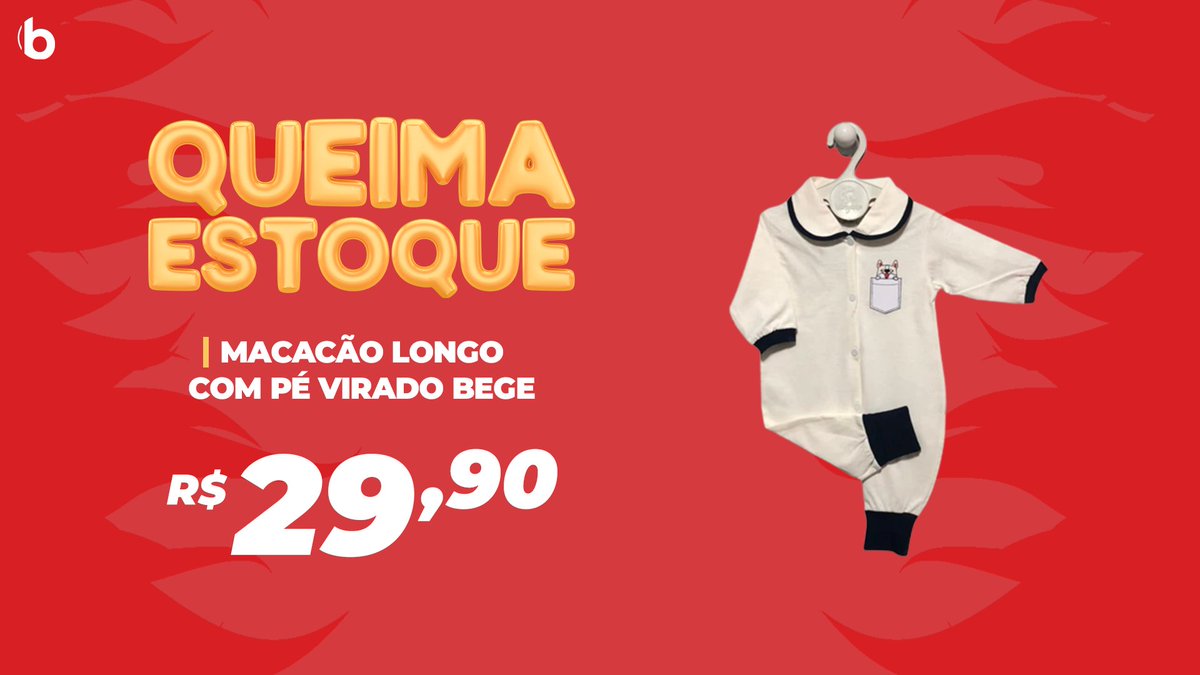bordomsbr's tweet photo. Uma peça super confortável e perfeita o dia a dia do seu bebê! 👶

Produto com boa resistência, garantindo conforto e qualidade. Possui fechamento na parte inferior da peça por botões de pressão, o que facilita a troca de fralda.

O link para está na nossa bio, aproveite!😉 https://t.co/LjkskNF0HY