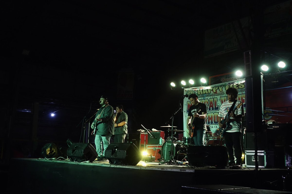 mayonnaisemusic's tweet photo. Maraming salamat, Brgy. Sto. Domingo Sta. Rosa Laguna! Happy Fiesta! https://t.co/Nl0R3g9f4f