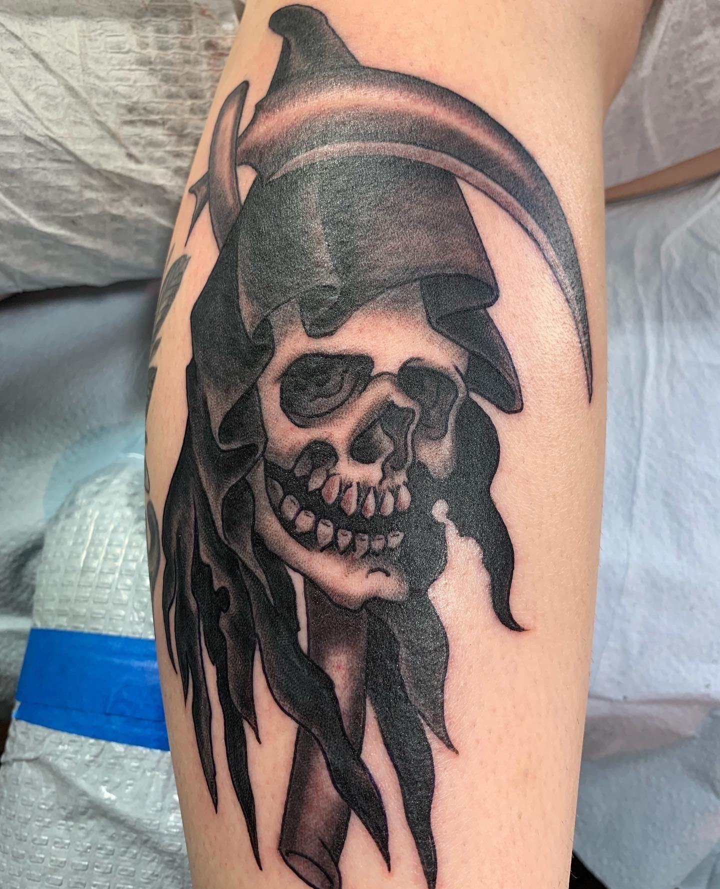 Anthem Tattoo on Twitter "Grim reaper done by mikesalay anthemtattoo